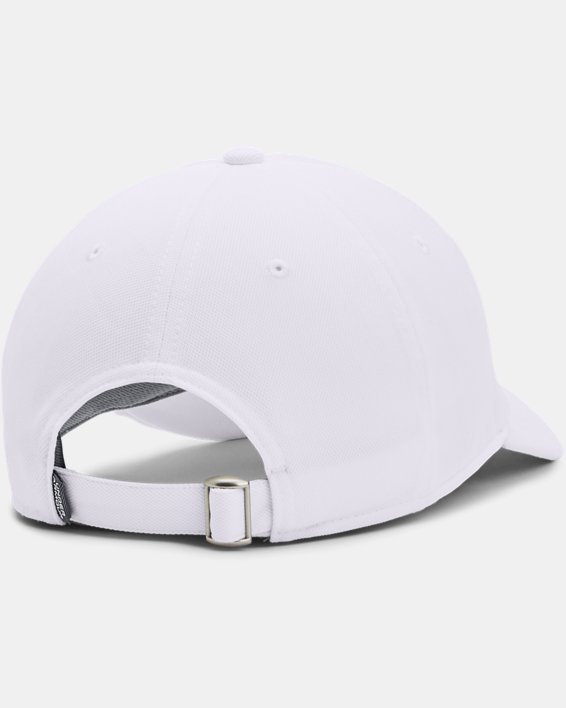 Men's UA Blitzing Adjustable Hat, White, pdpMainDesktop image number 1